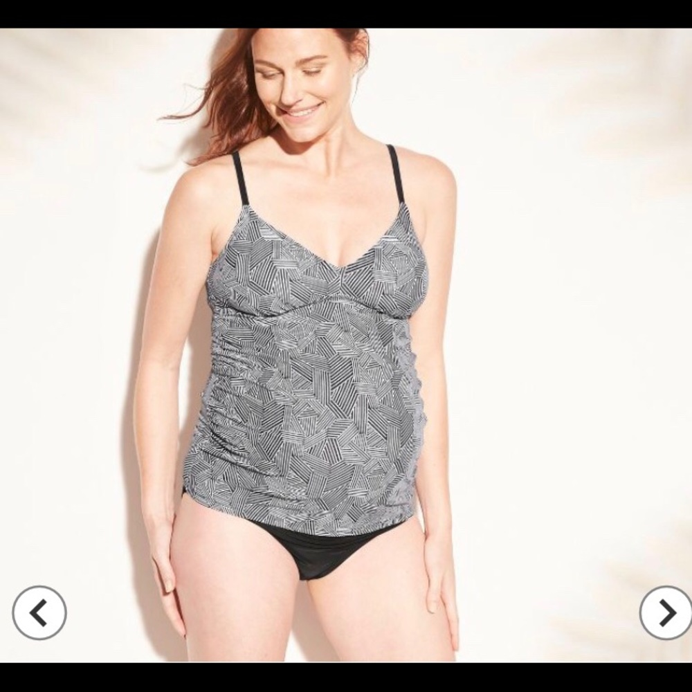 Maternity Tankini Top swimsuit top Small